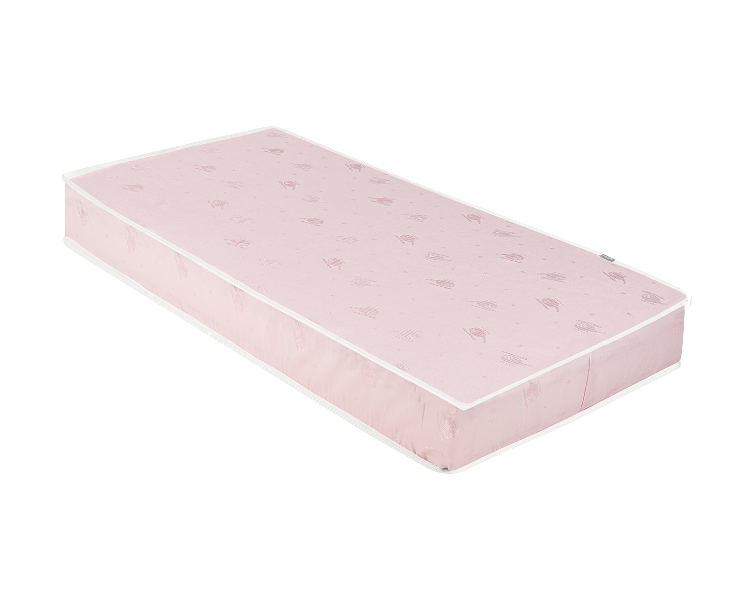 Kikkaboo Babybett Matratze CocoCraft Standard 120 x 60 x 15 cm 2 Lagen 3D-Schaum rosa 