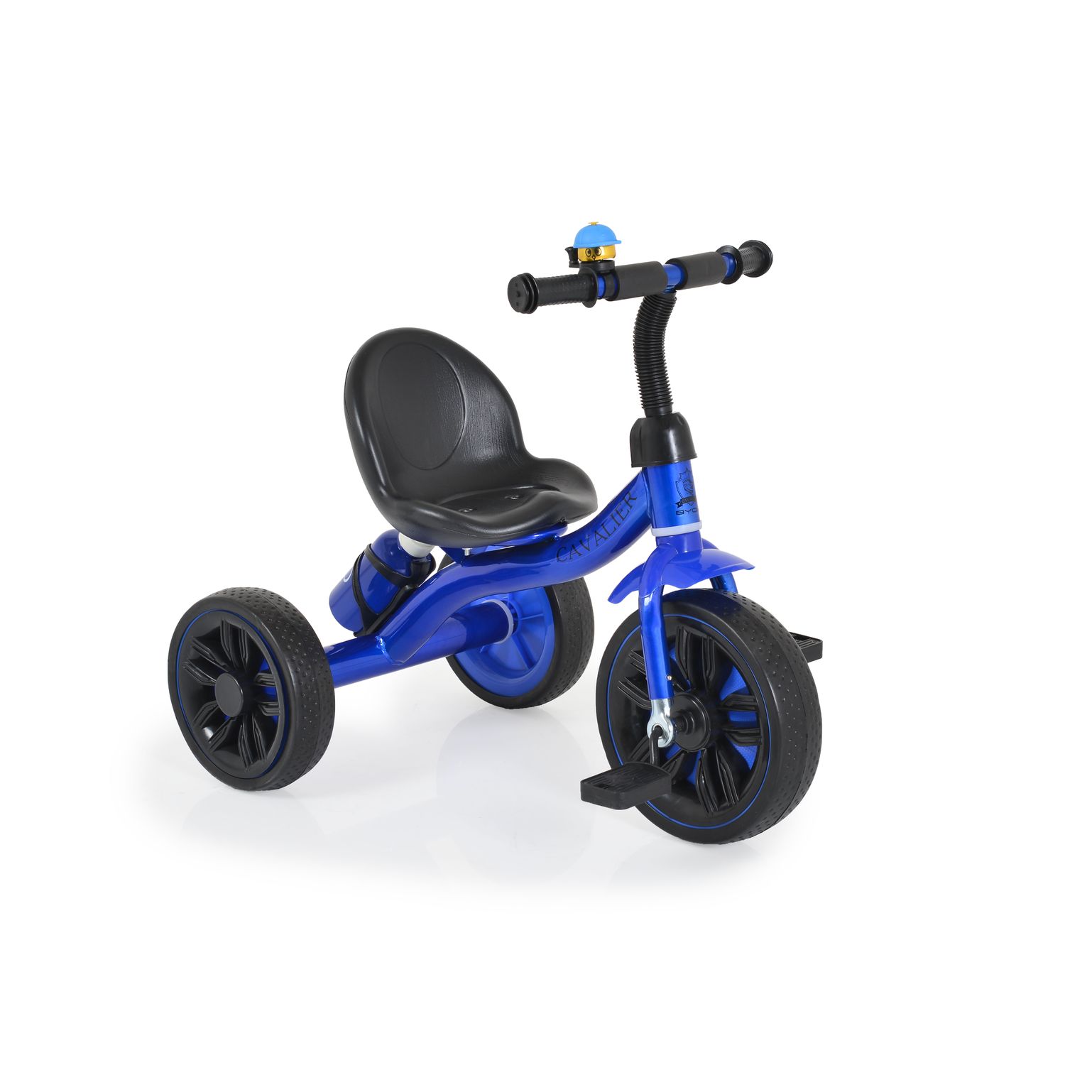 Byox Dreirad Cavalier Lux Klingel Flaschenhalterung mit Trinkflasche EVA-Reifen blau 