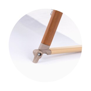 Chipolino Schaukelmechanismus für Babybett Sweet Dreams, Schaukelkufen, 2 Bögen beige 