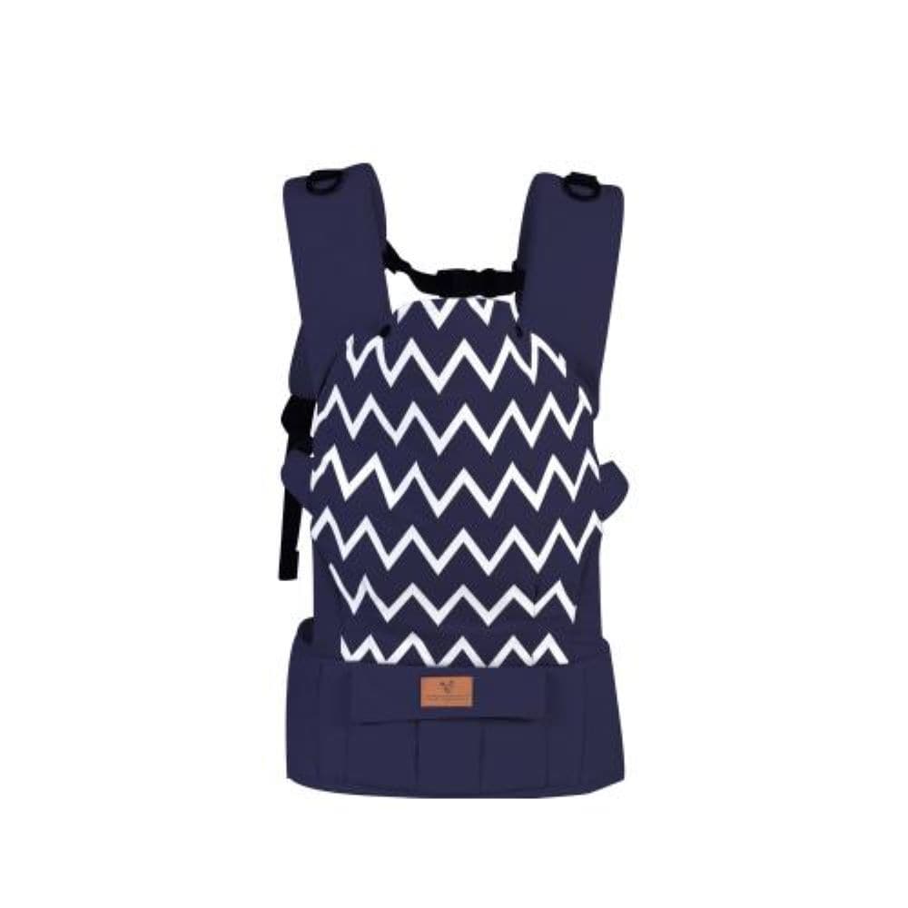 Cangaroo Babytrage Explorer 3 in 1 Bauch- und R&uuml;ckentrage bis 15 kg ab 4 Monate blau 