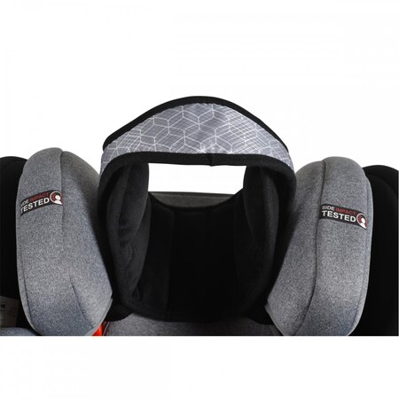 Cangaroo Kindersitz-Kopfstütze Shelter ergonomisch Kopfschutz für Auto  Kopfgurt