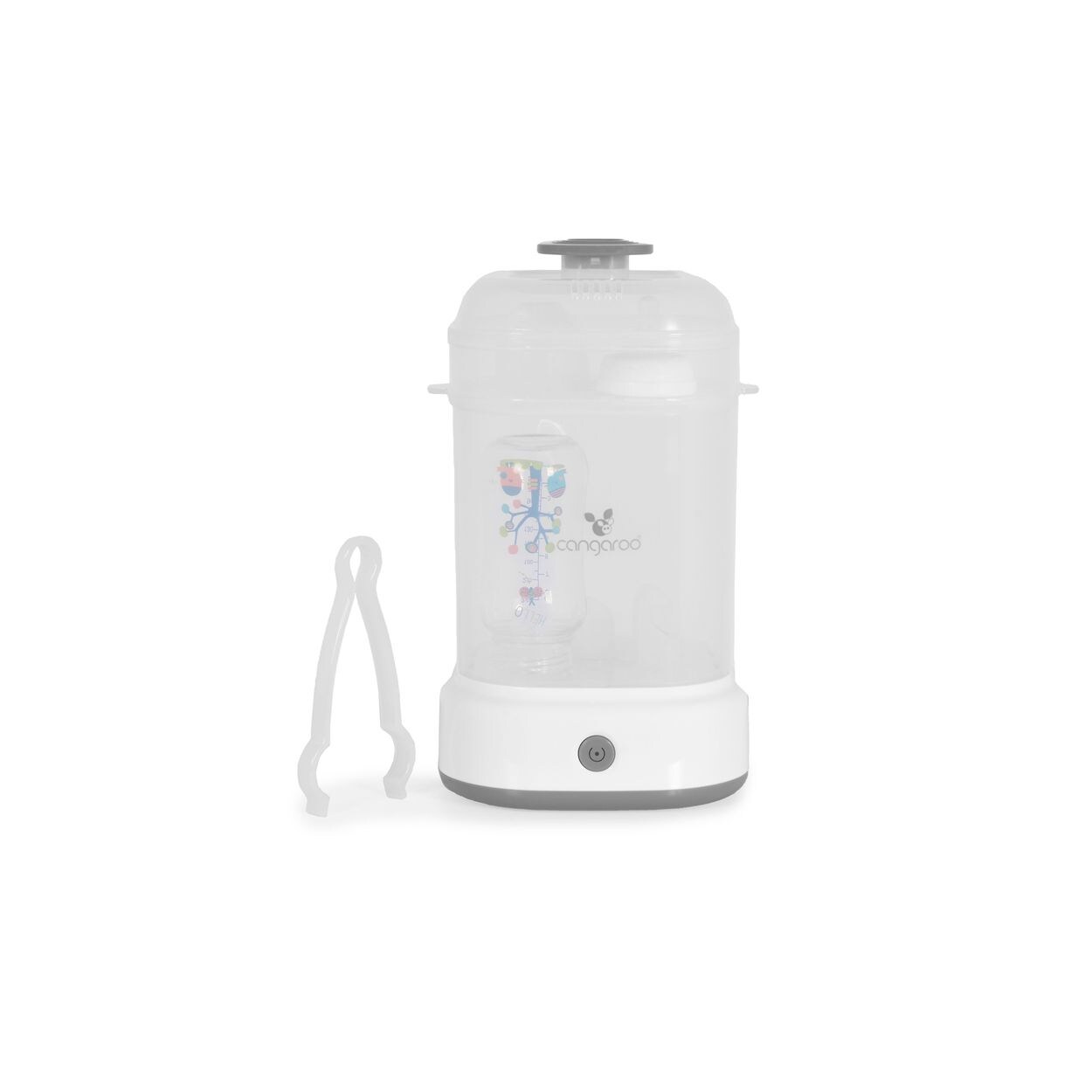 Sterilisator Presto 2 Fächer Sterilisation von Kleinteilen Zubehörzange grau