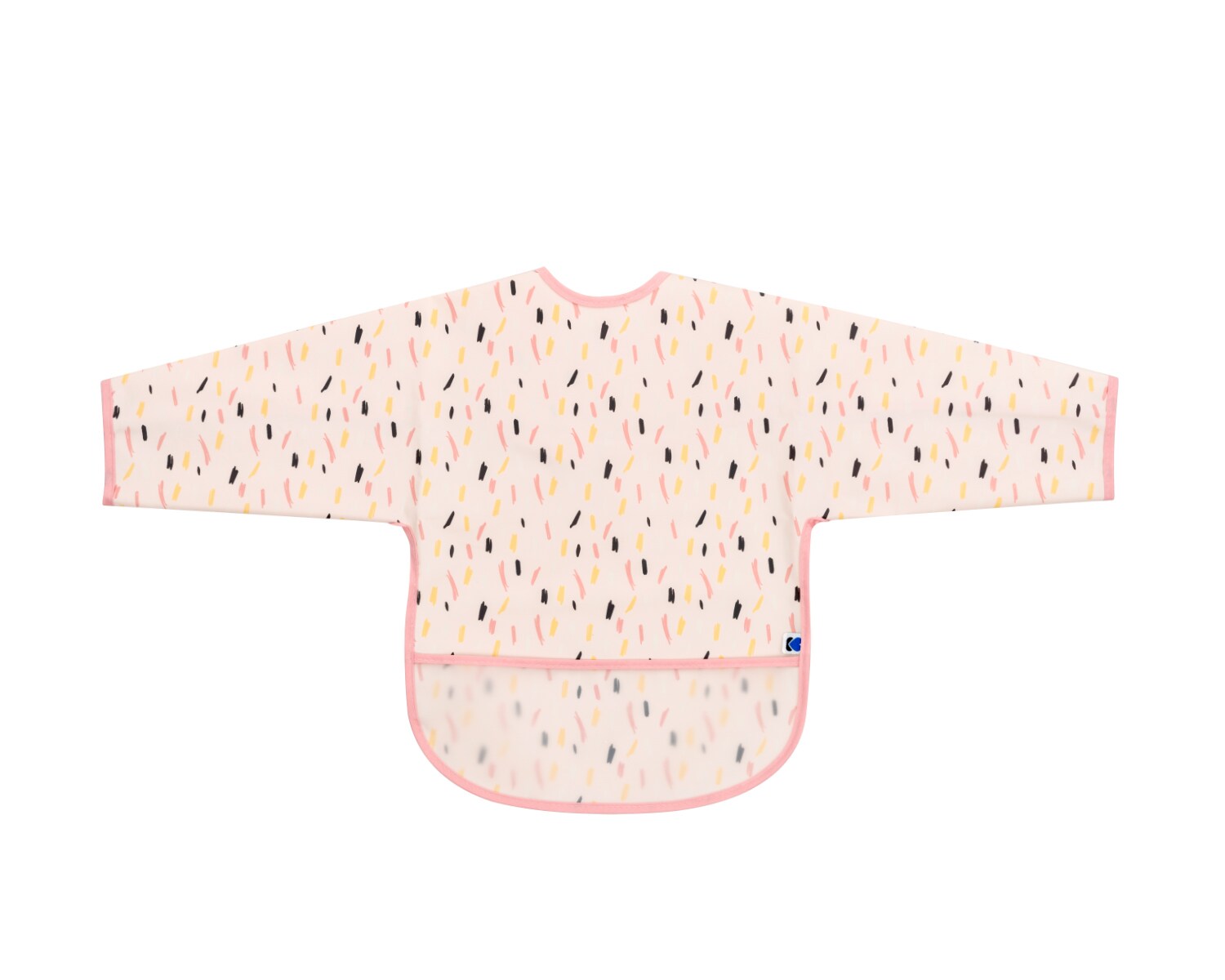 Kikkaboo Babylatz Arty &Auml;rmel Kr&uuml;melschutz, Selbstverschluss, EVA, wasserdicht pink 