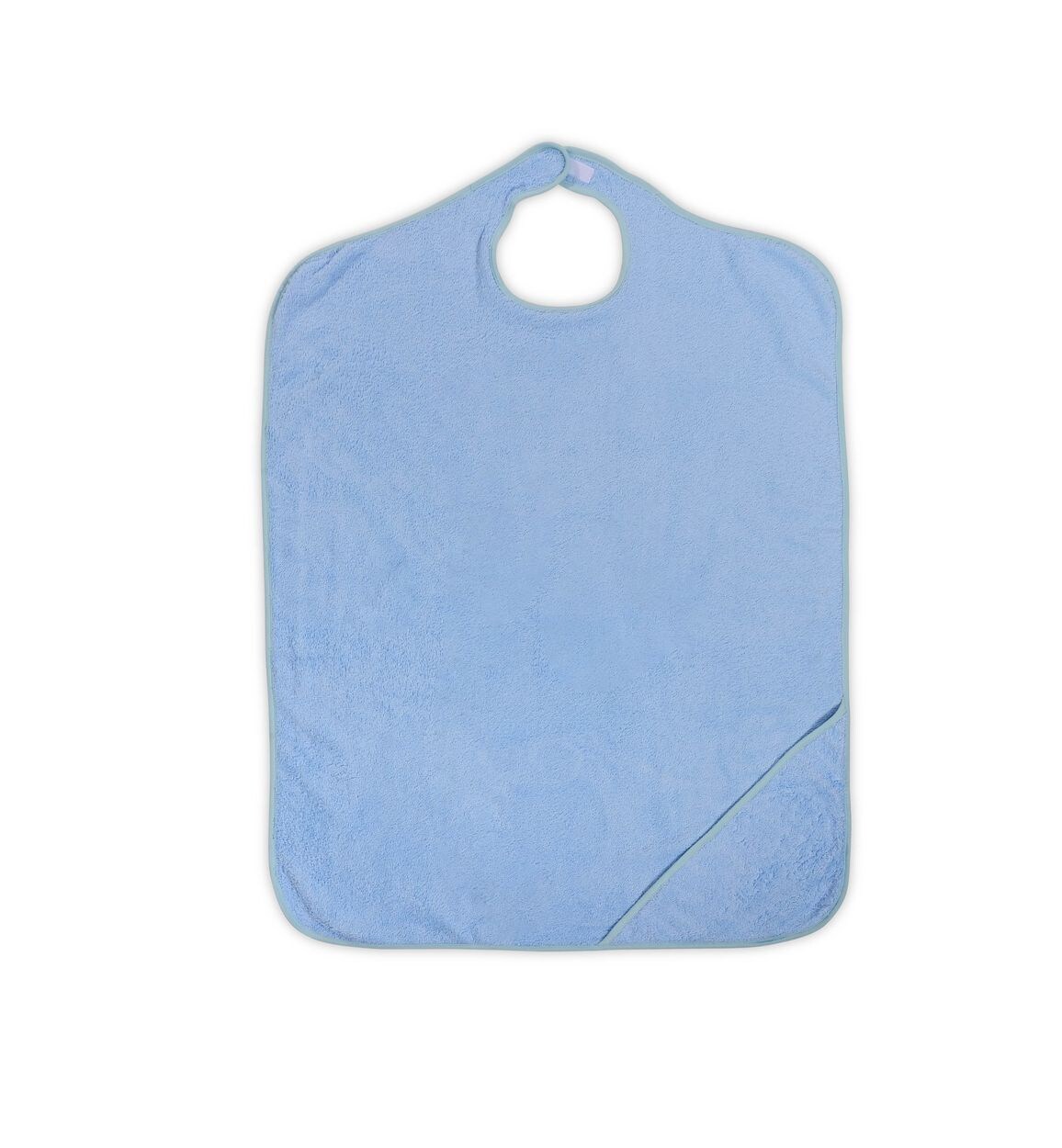 Baby-Badehandtuch Duo 80 x 100 cm Kapuzenhandtuch Badeschürze ab Geburt blau