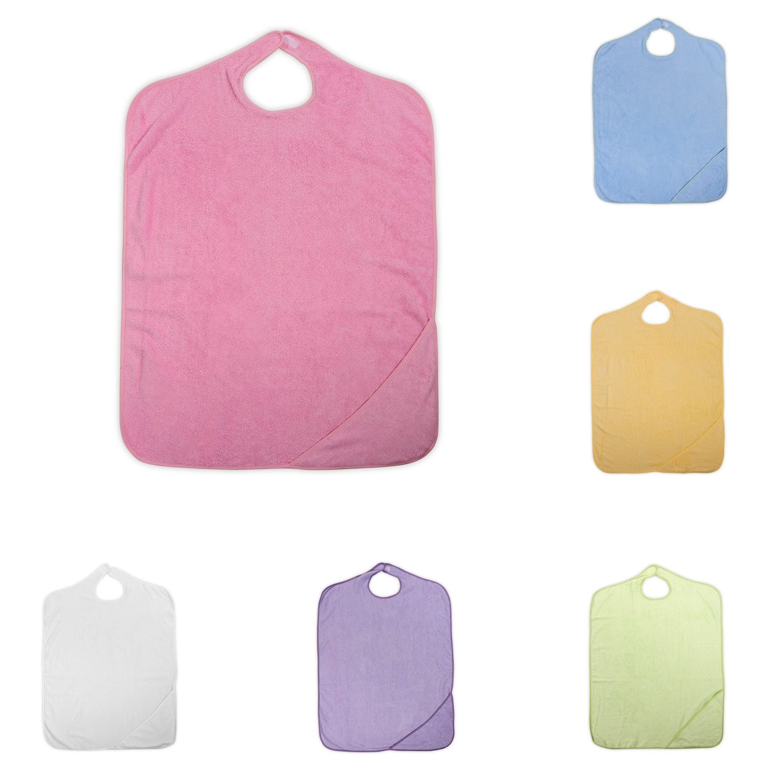 Lorelli Baby-Badehandtuch Duo 80 x 100 cm Kapuzenhandtuch Badesch&uuml;rze ab Geburt rosa 