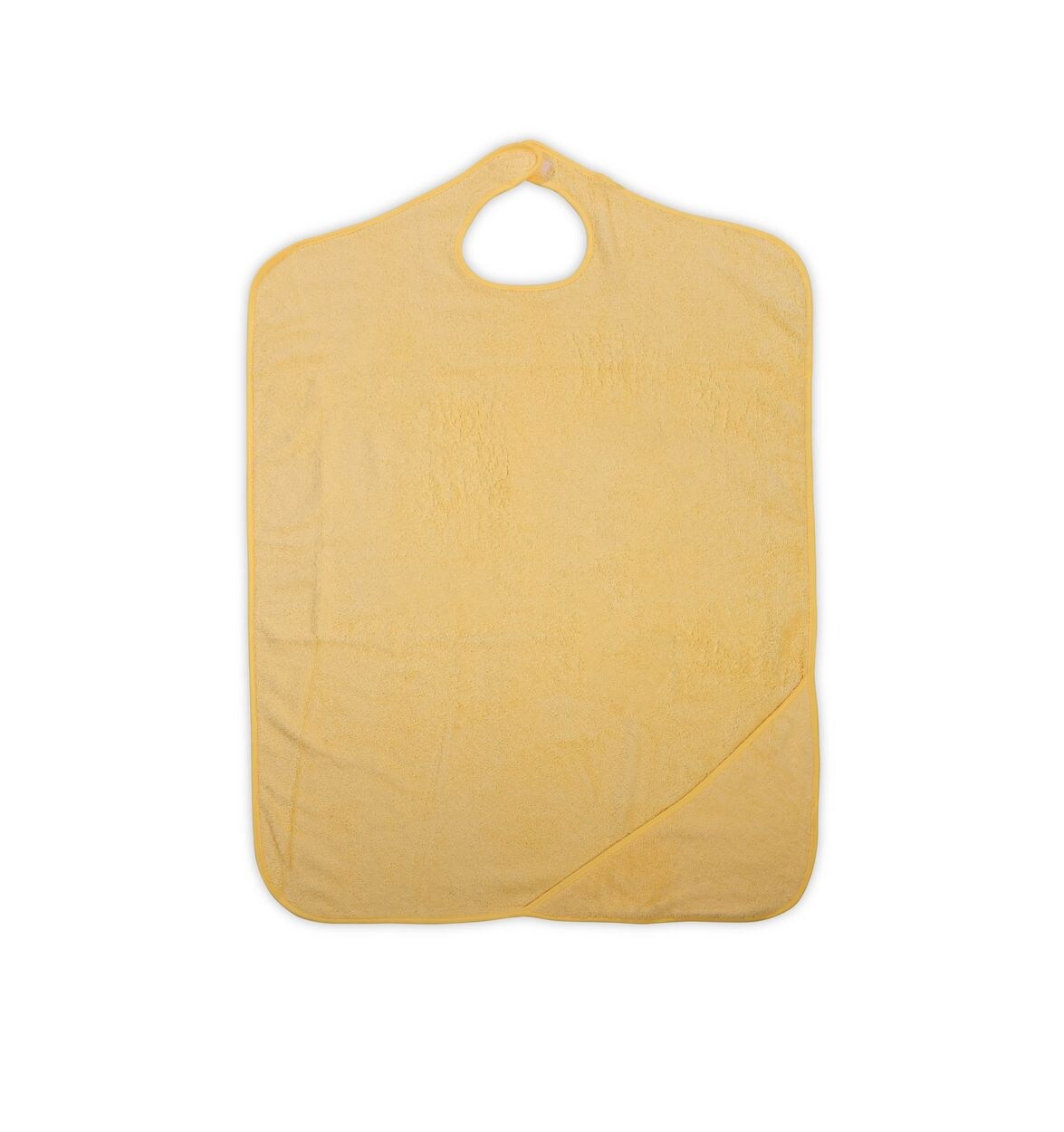 Baby-Badehandtuch Duo 80 x 100 cm Kapuzenhandtuch Badeschürze ab Geburt gelb