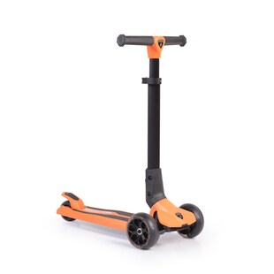 Byox Kinderroller Lamborghini 3 Räder klappbar PU-Räder ABEC-7 LED-Räder Bremse orange 
