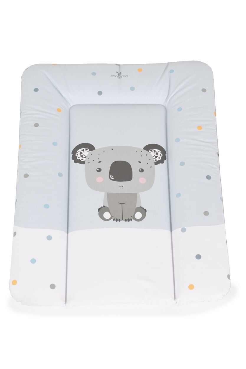 Cangroo Wickelauflage Soft 50 x 70 cm, gepolstert erhöhter Rand, abwaschbar helllblau