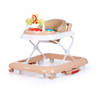 Chipolino Lauflernwagen 4 in1 Friends Wippe Musik Licht höhenverstellbar Stopper beige 