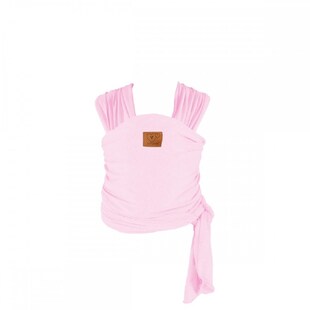 Cangaroo Tragehilfe Cherish, Tragetuch, Babytrage, Universalgröße, ab 3 Monaten rosa 