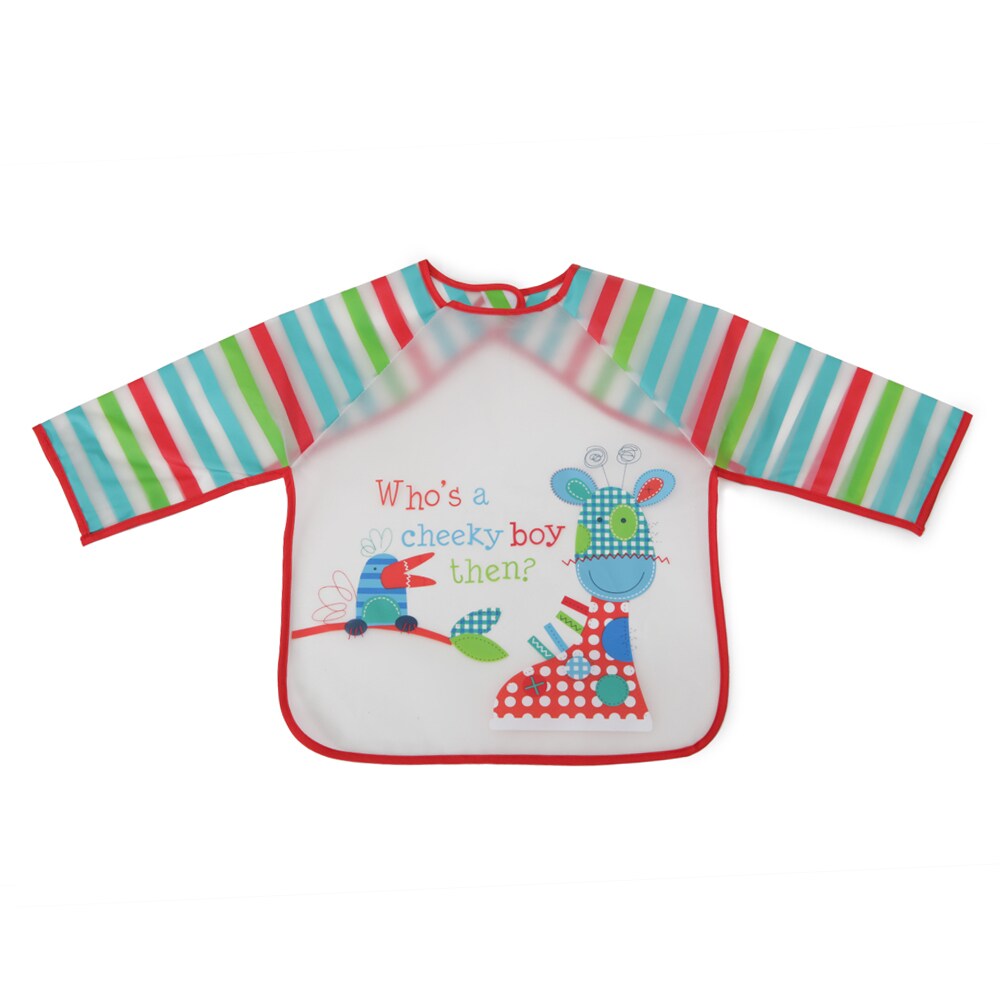 Cangaroo Babylatz Messy 1008 &Auml;rmel langarm wasserdicht, Selbstverschluss, EVA rot 