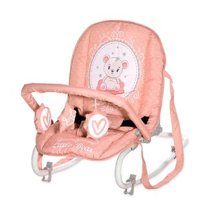 Lorelli Babywippe Eliza Spielbogen, verstellbar, Tragegriffe, Schwingeffekt pink 