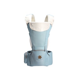Chipolino Babytrage Hip Star 3 in 1 Bauch- und Rückentrage Hüftsitz, verstellbar blau 