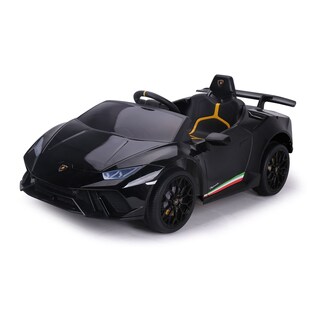 Chipolino Kinder Elektroauto Lamborghini Huracan, Fernbedienung, Musikfunktion black 