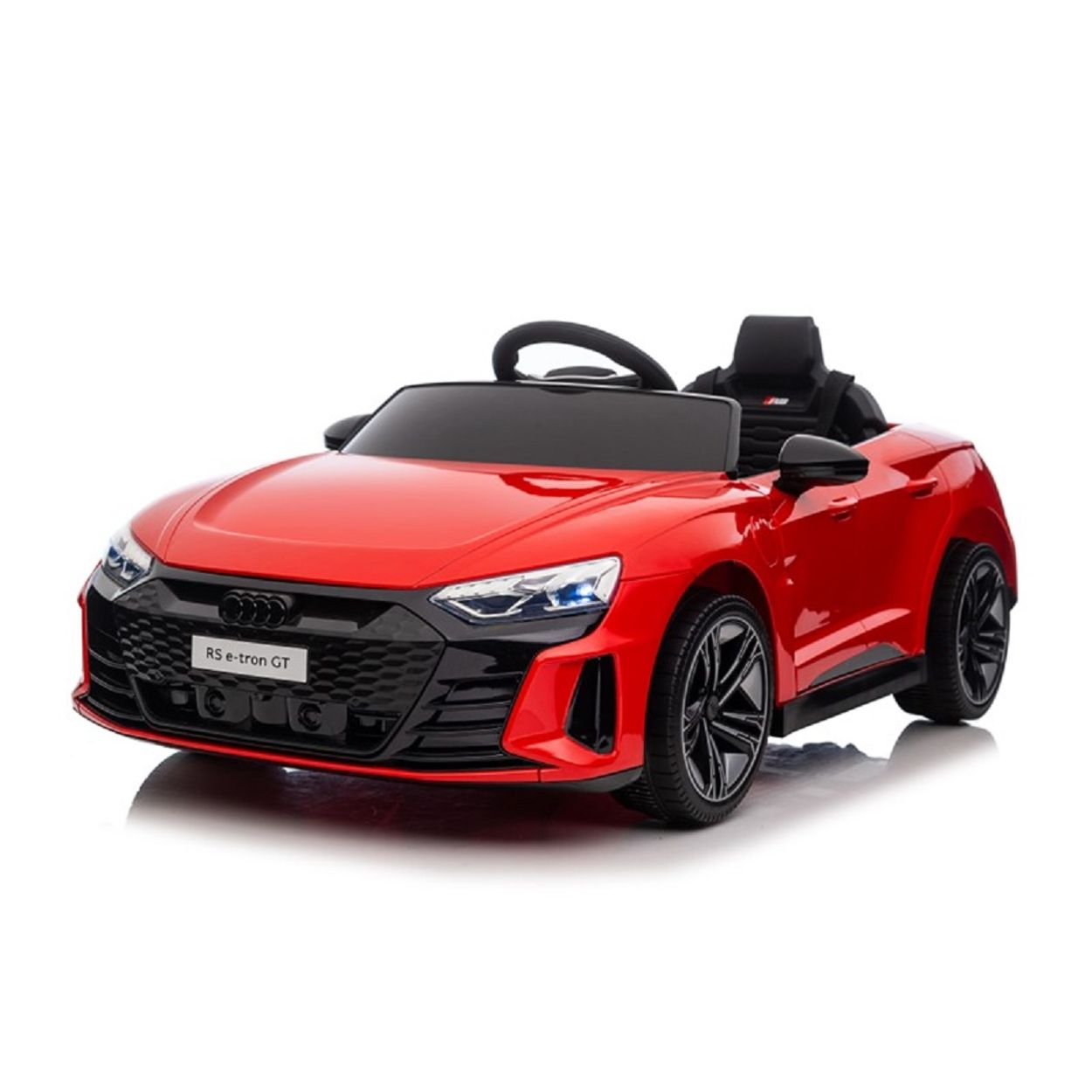 Moni Kinder Elektroauto Audi RS E-Tron GT 6888 Fernbedienung EVA-R&auml;der, Mp3, USB rot 