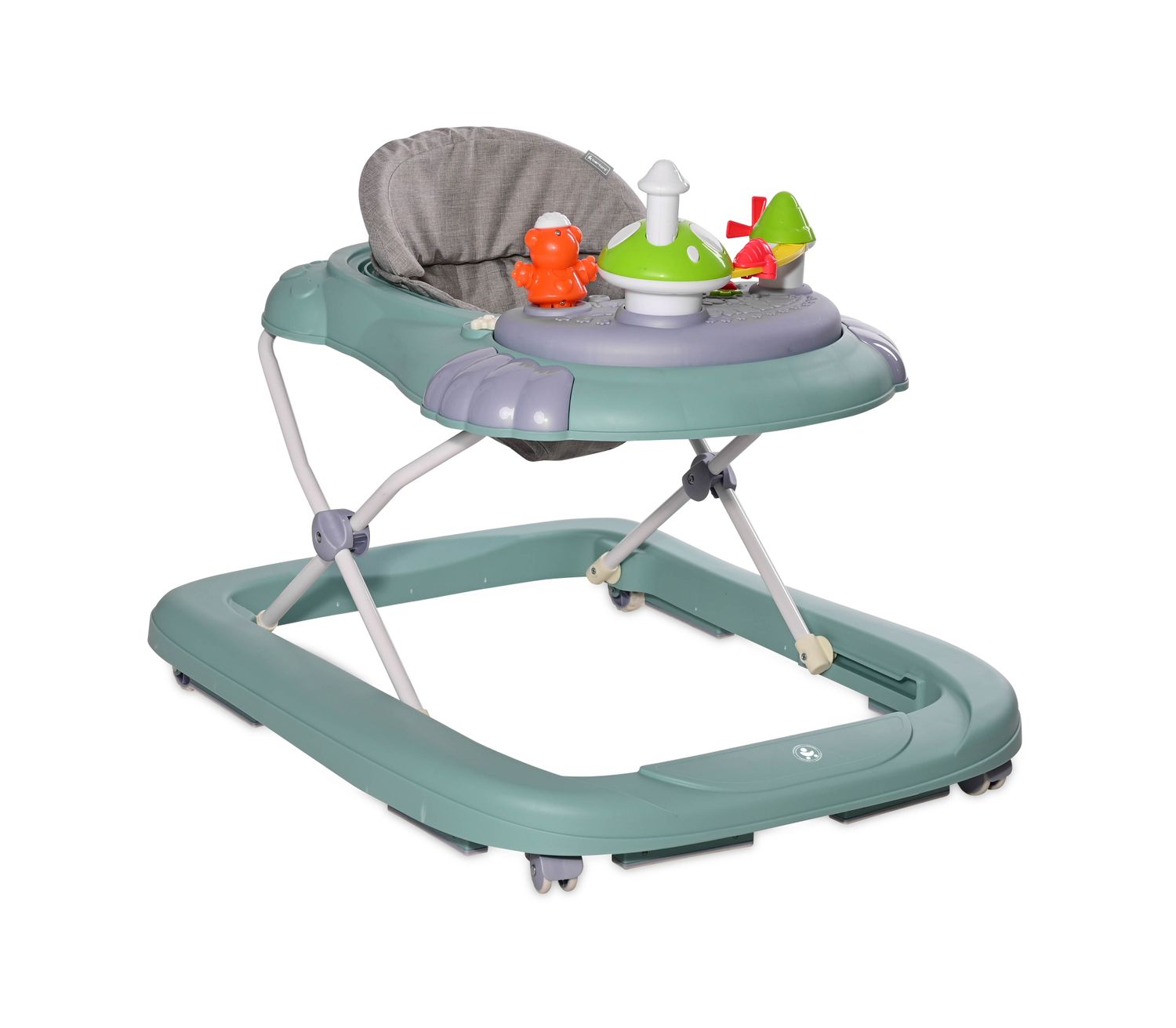 Bertoni Lauflernhilfe Green Garden Spielcenter, Musikfunktion, Treppenstopper gr&uuml;n 