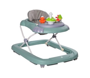 Bertoni Lauflernhilfe Green Garden Spielcenter, Musikfunktion, Treppenstopper grün 