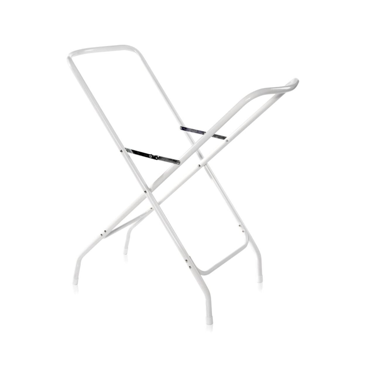 Babybadewannen-Ständer klappbar für Badewannen mit einer Länge von 88 cm weiß