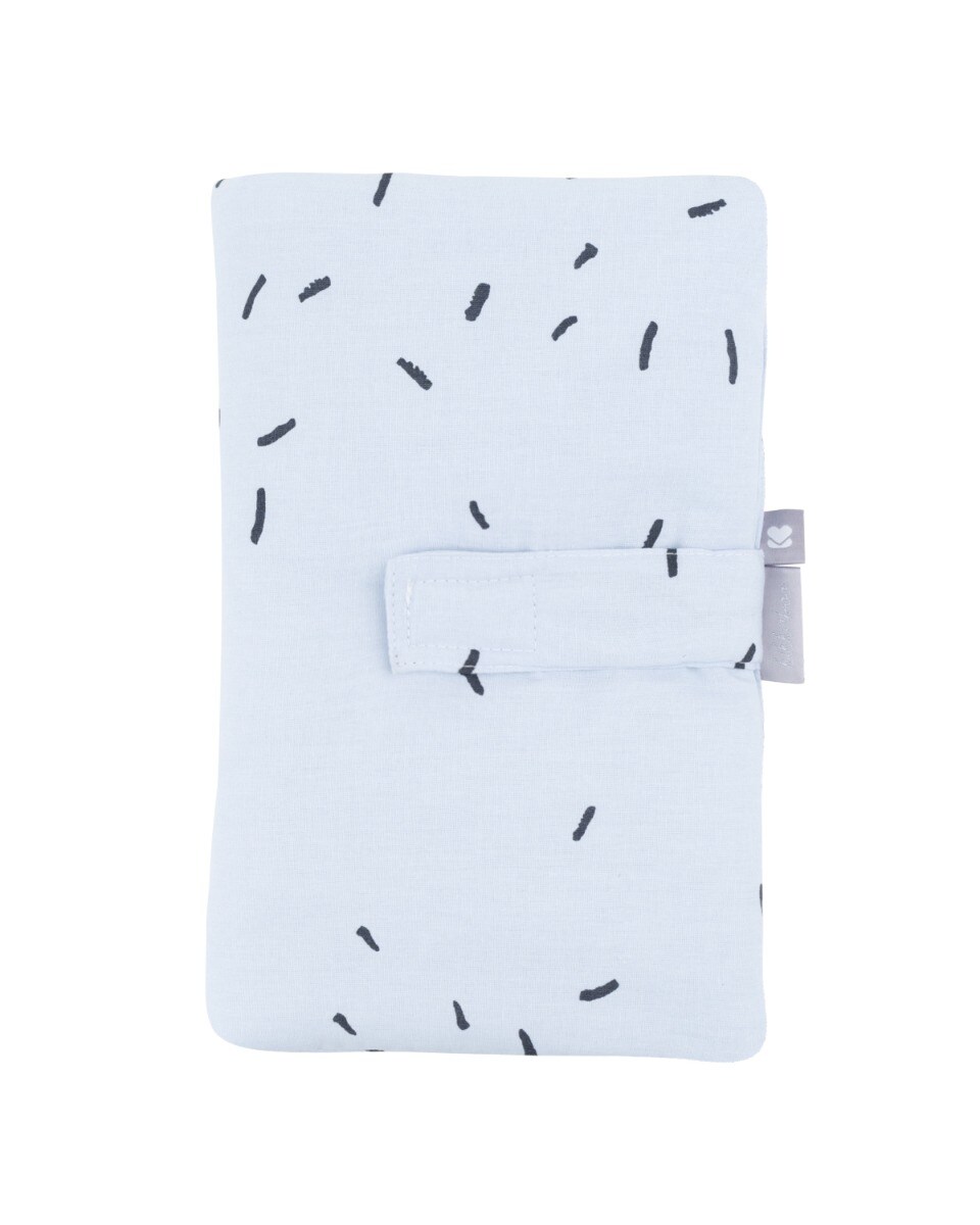 Kikkaboo Windeltasche Bear with me Wickeltasche, Selbstverschluss, Baumwolle blau 