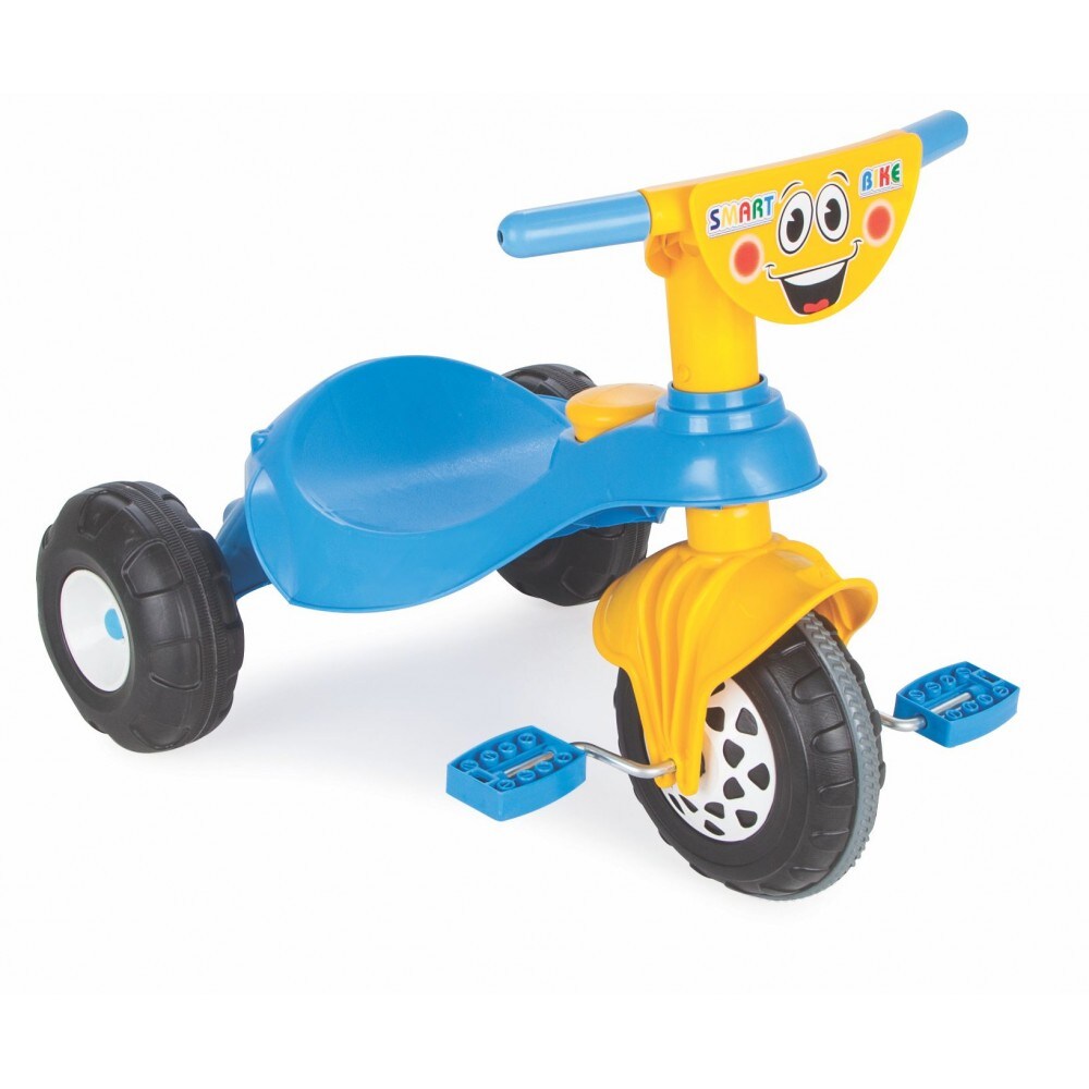 Pilsan Dreirad Smart 07132 Pedale, Hupe, Kunststoffreifen, ab 3 Jahren bis 35 kg blau 