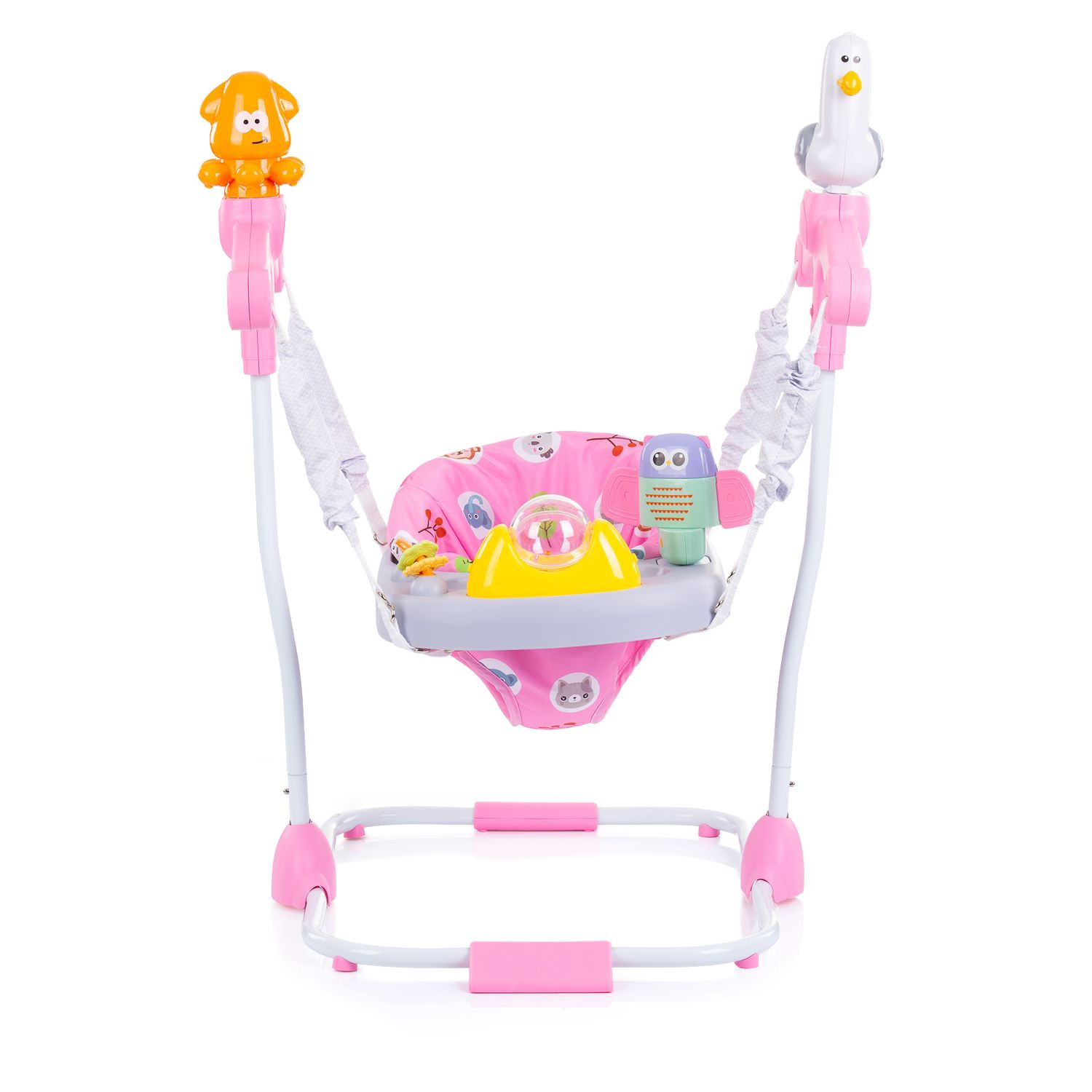 Chipolino Hopser Jumper Macarena, Spielcenter, Melodien, Licht, h&ouml;henverstellbar rosa 