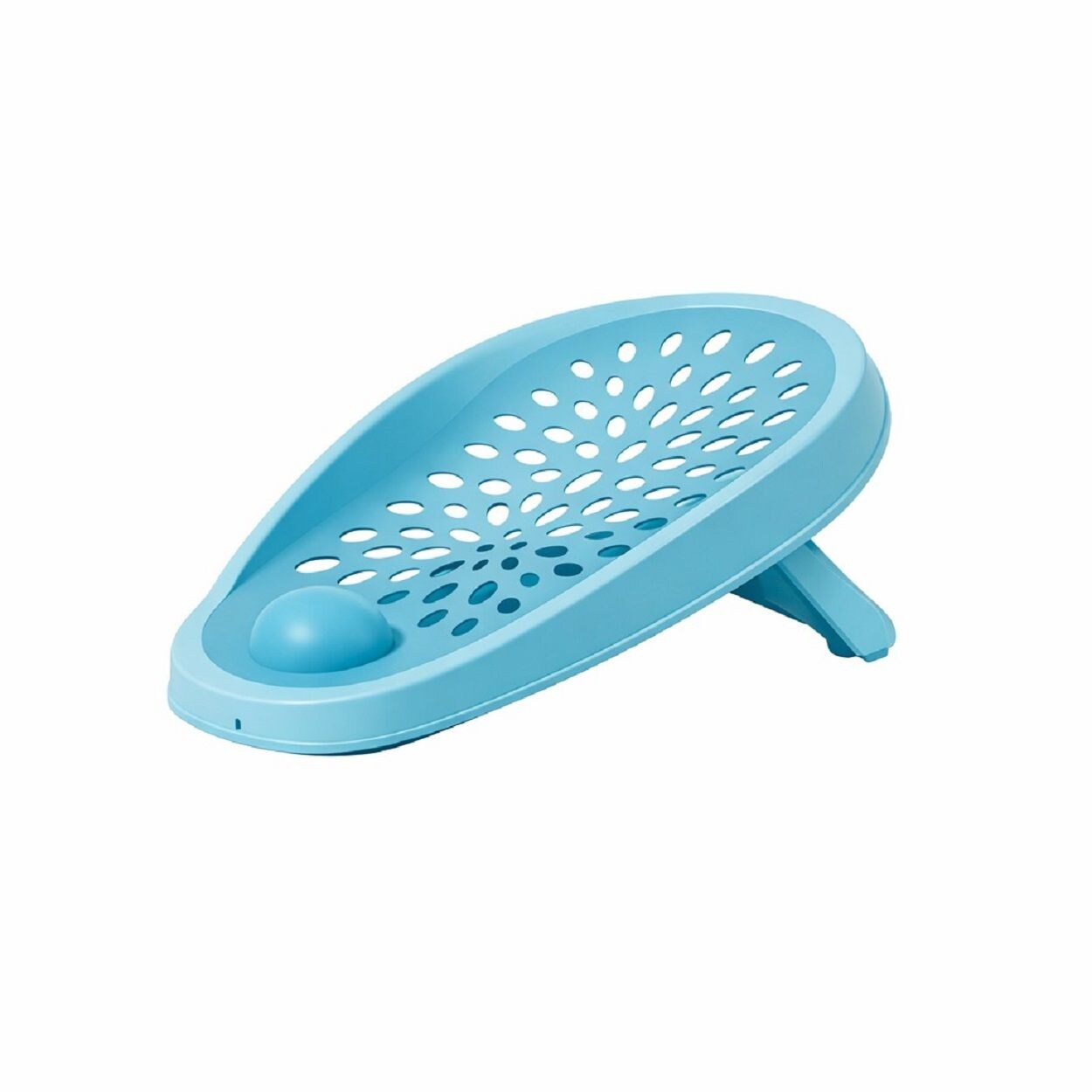 Babybadewannen-Sitz Fancy Wanneneinlage Soft-Touch-Material rutschfest blau
