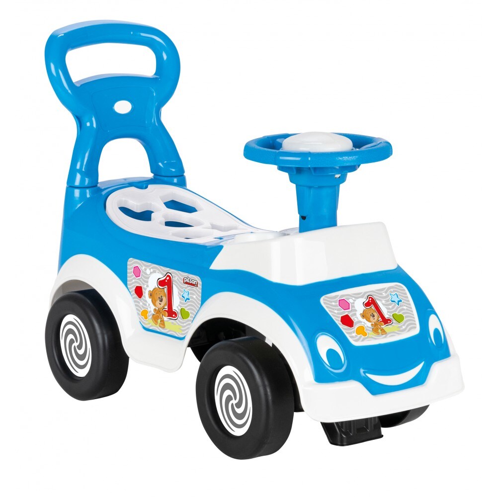 Pilsan Kinder Rutschauto Sorter 07826 Kinderauto 5 Sortierformen ab 12 Monaten blau 