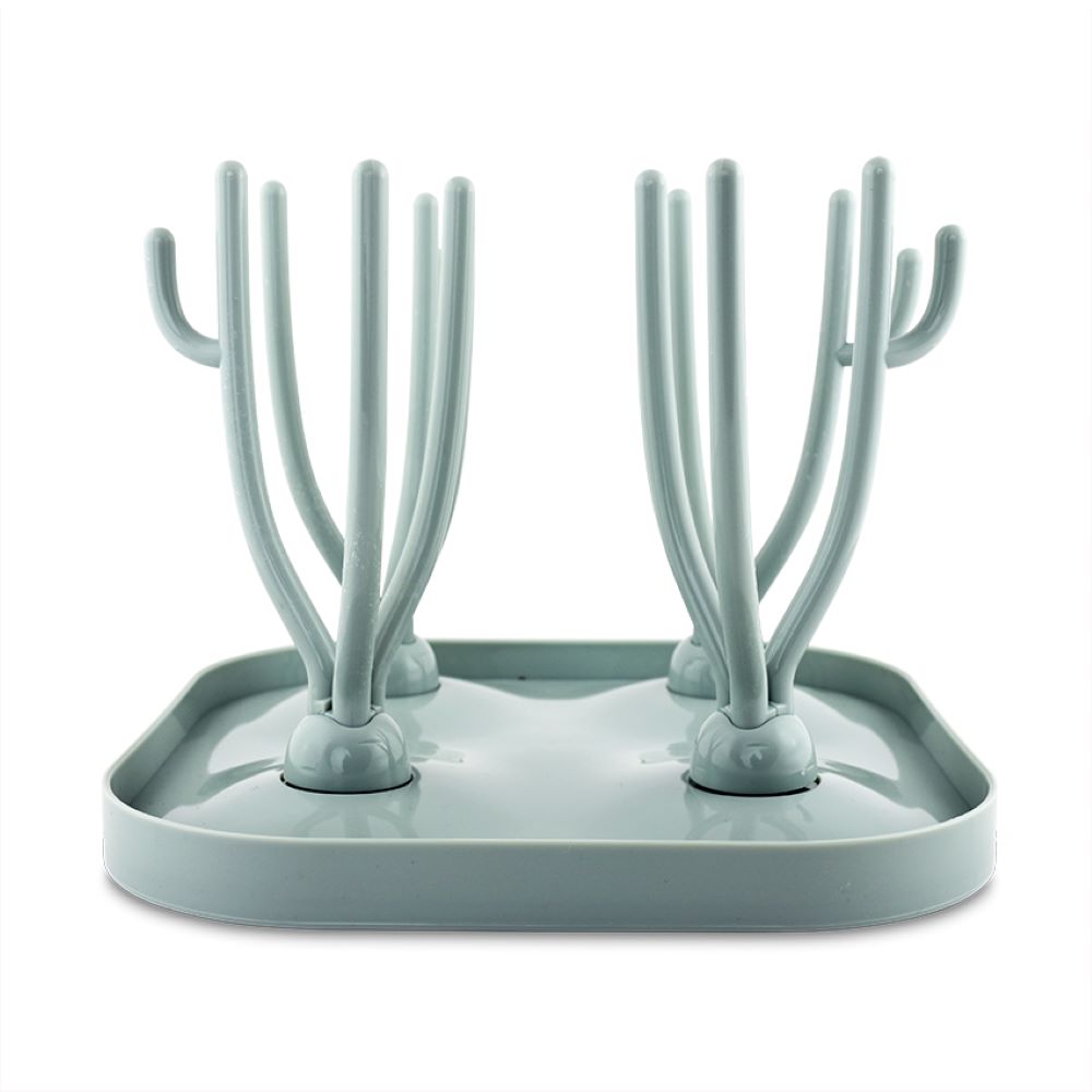 Baby Care Babyflaschentrockner f&uuml;r Trinkflaschen Schnuller Zubeh&ouml;r Abtropfhalter gr&uuml;n 