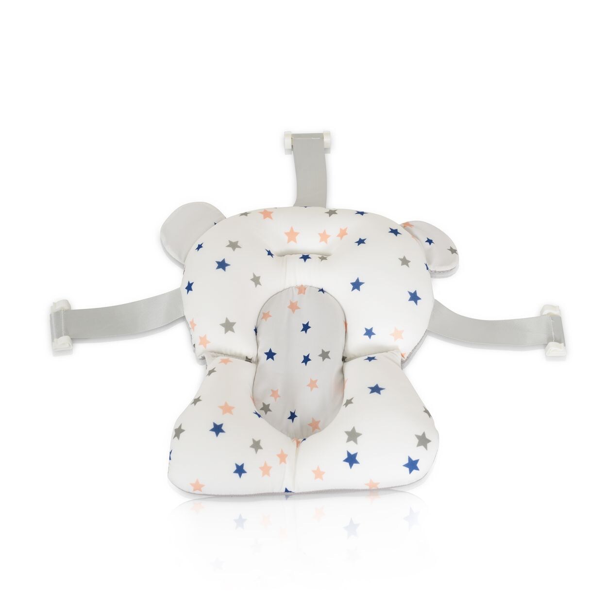 Baby-Badekissen Sea Stars HA-B48, Badeauflage, Kunststoff Clips, ab Geburt bunt