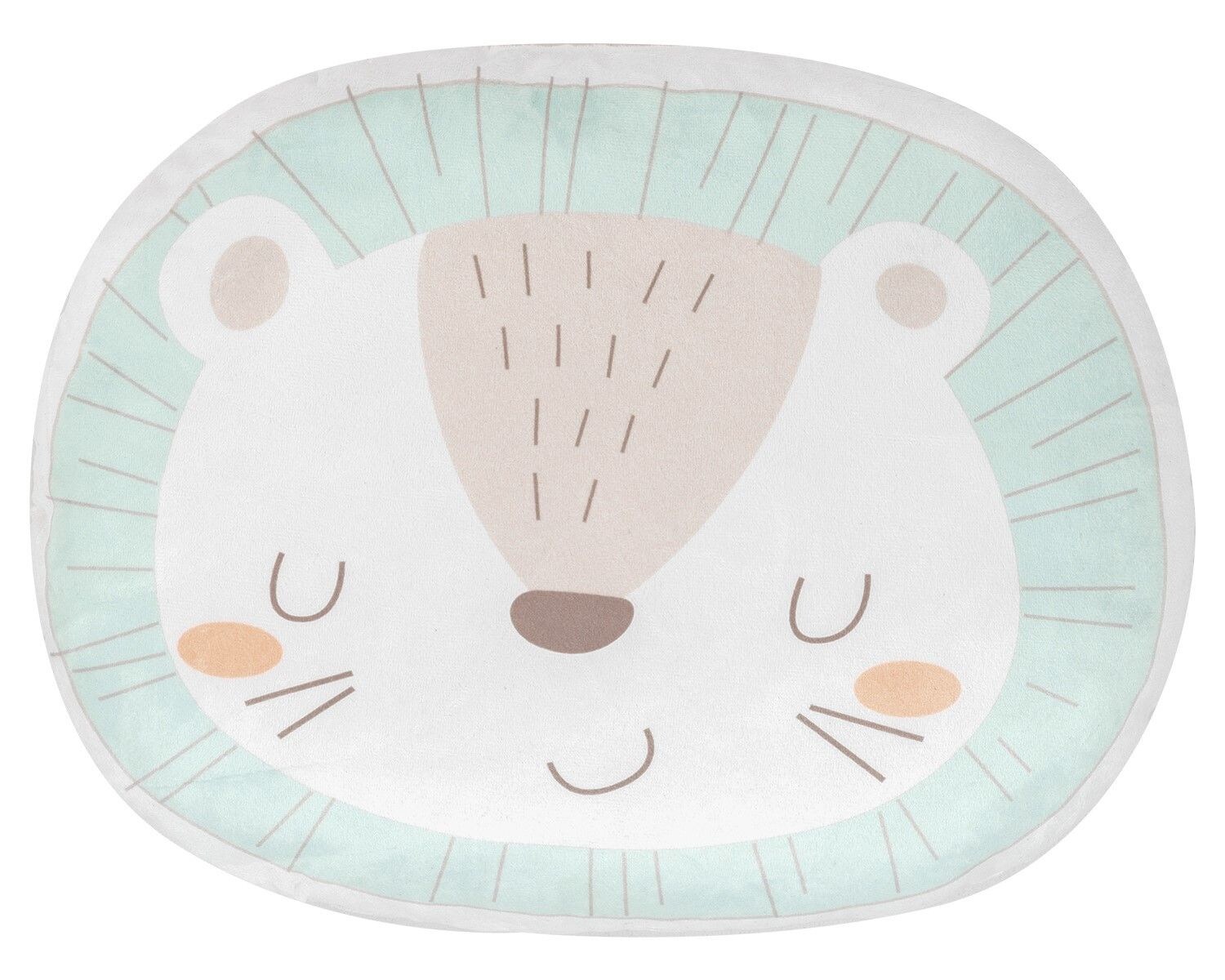 Kikkaboo Babykissen Plüschtier, Kuschelkissen, Figurenkissen, ab Geburt grün Image