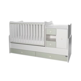 Lorelli Babybett, Jugendbett 3 in 1 Mini Max umbaubar, für 2 Kinder gleichzeitig grün 
