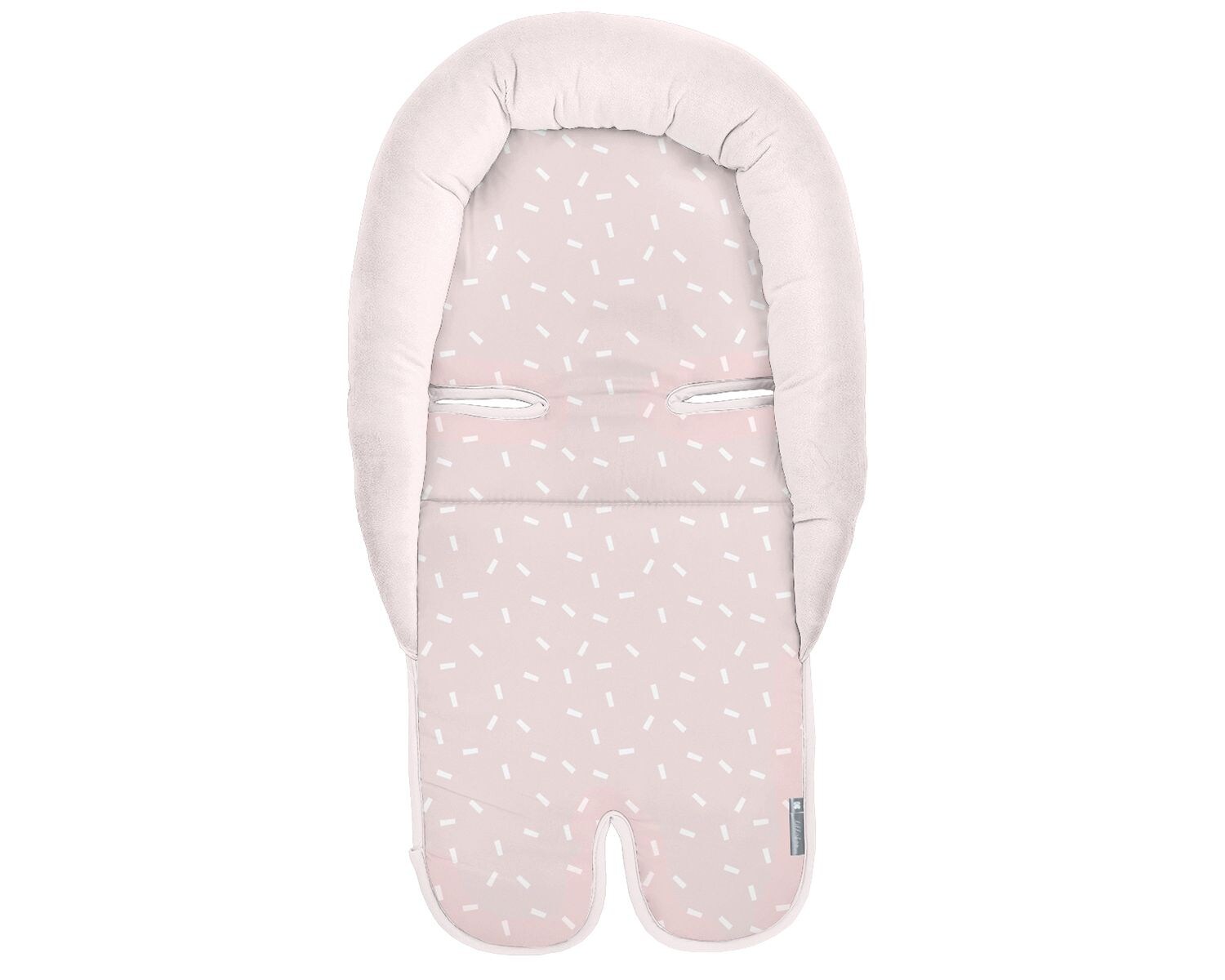 Kikkaboo Kindersitz-Einlage Sitzauflage Kindersitzschutz Memory-Schaum Baumwolle rosa