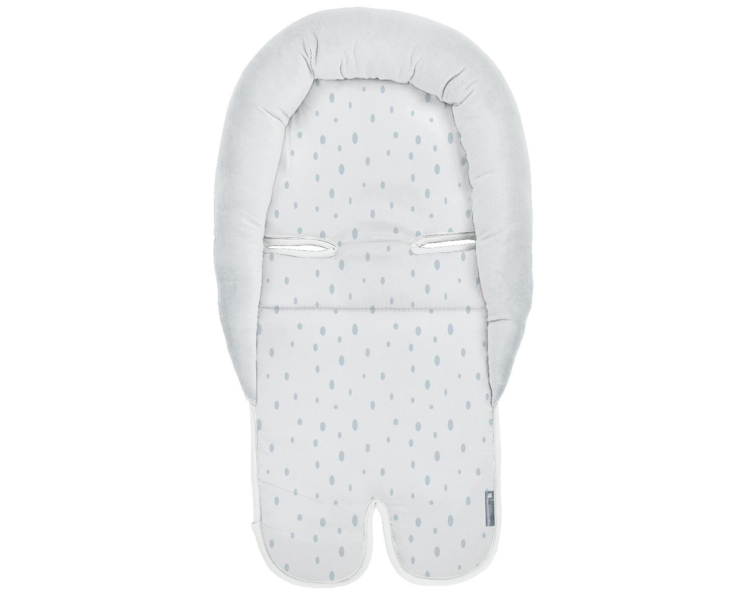 Kikkaboo Kindersitz-Einlage Sitzauflage Kindersitzschutz Memory-Schaum Baumwolle blau