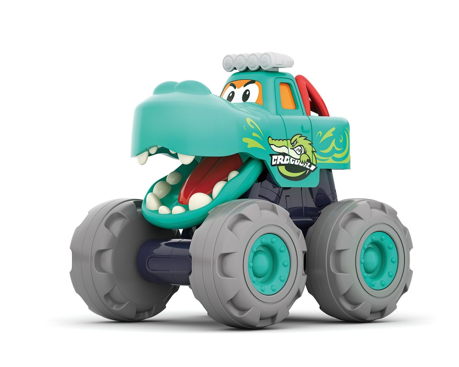 Moni Spielzeug Monstertruck 3151 Monsterdesign, beweglicher Mund, Spielzeugauto t&uuml;rkis 