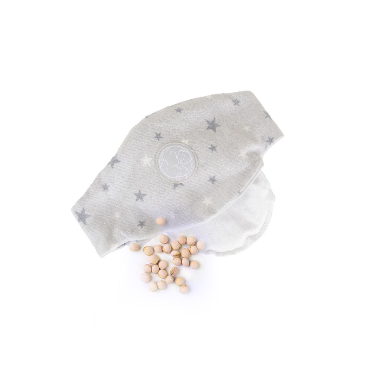 Baby Anti-Kolik-Gürtel, Kirschkernkissen, Wärmekissen, Thermo-Gürtel grau