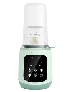 Kikkaboo Flaschenwärmer 4 in 1 Caldo sterilisieren, erwärmen, auftauen, Timer grün 