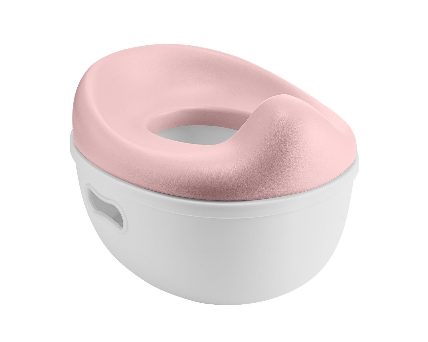 Töpfchen 3 in 1 Trio, Toilettensitz, Tritthocker, rutschfeste Basis rosa