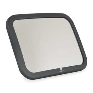 Moni Baby Autospiegel Lupah verstellbarer Rücksitzspiegel fürs Auto Babyspiegel schwarz 