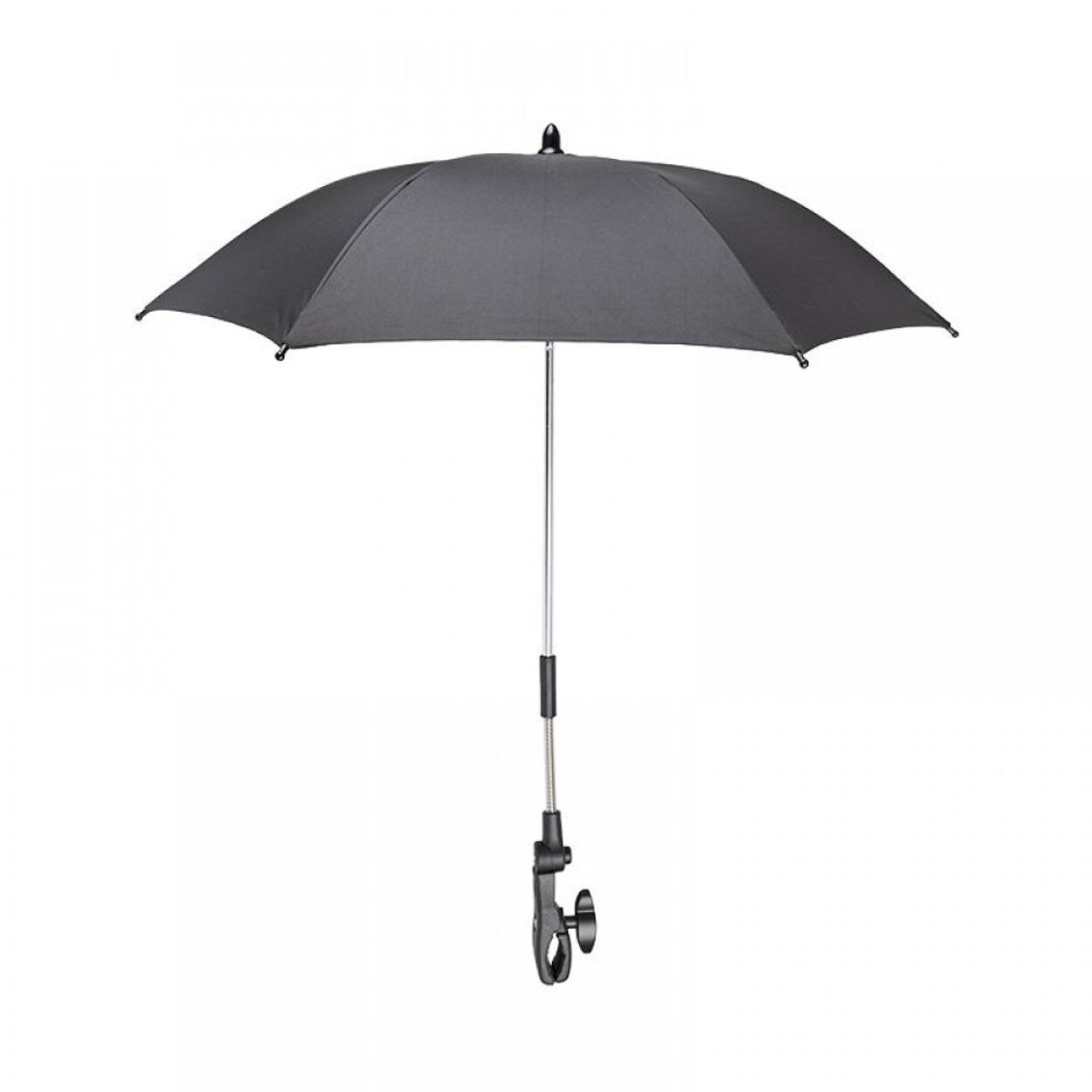 Kinderwagenschirm, Sonnenschirm, universal, Durchmesser 80 cm, UV-Schutz schwarz