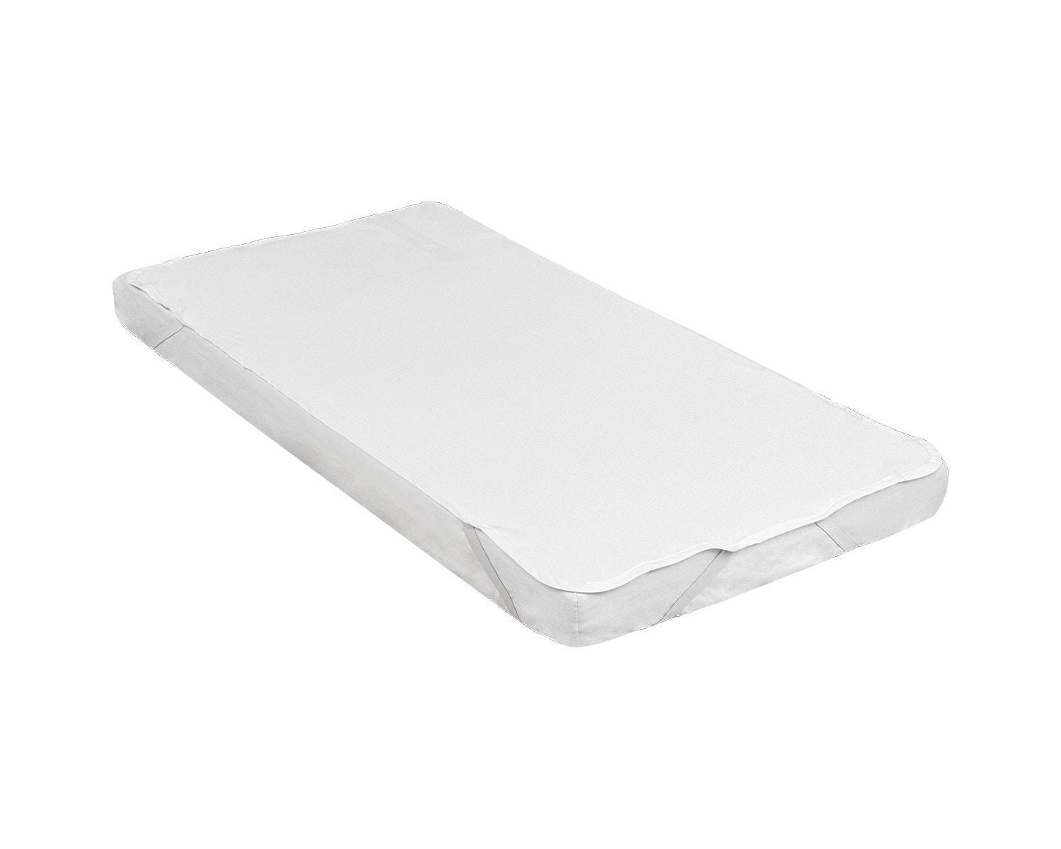 Kikkaboo Babybett-Matratzenschoner 80 x 50 cm wasserdicht waschbar Gummib&auml;nder 