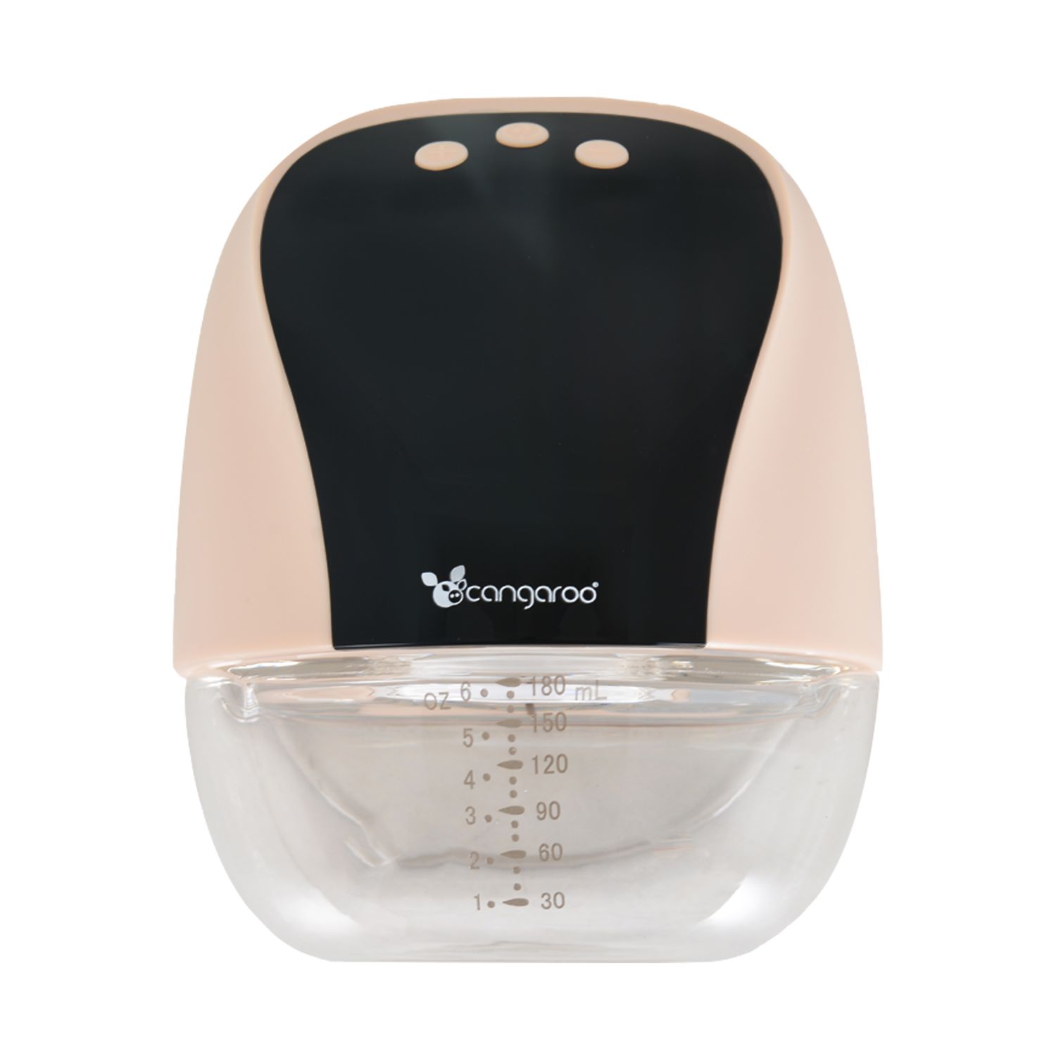 Cangaroo tragbare Milchpumpe Libera, elektrisch, verschiedene Funktionen, Akku beige 
