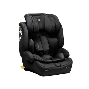 Kikkaboo Kindersitz I-Bronn i-Size (76-150cm) Isofix, Top Tether, Kissen, Gurt schwarz 