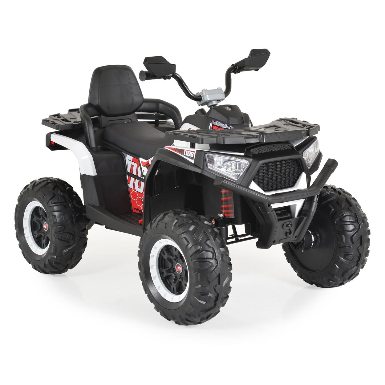 Kinder Elektro-Buggy Cool NEL-007, EVA-Reifen, Scheinwerfer, Musikfunktion weiß
