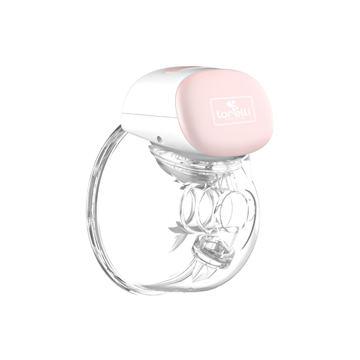 elektrische Milchpumpe Hands free  USB Touchscreen 3 Modi 10 Stufen rosa