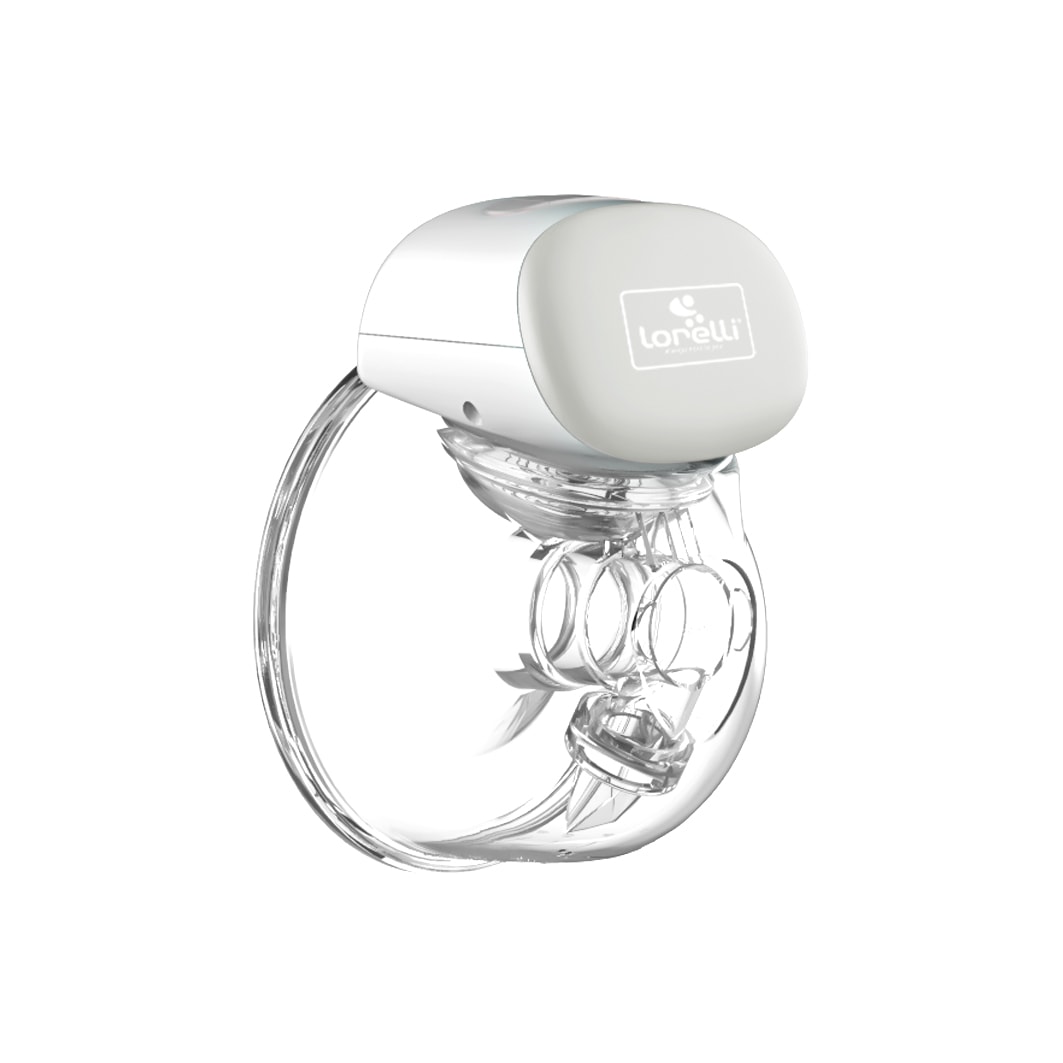 Lorelli elektrische Milchpumpe Hands free 240ml USB Touchscreen 3 Modi 10 Stufen grau 