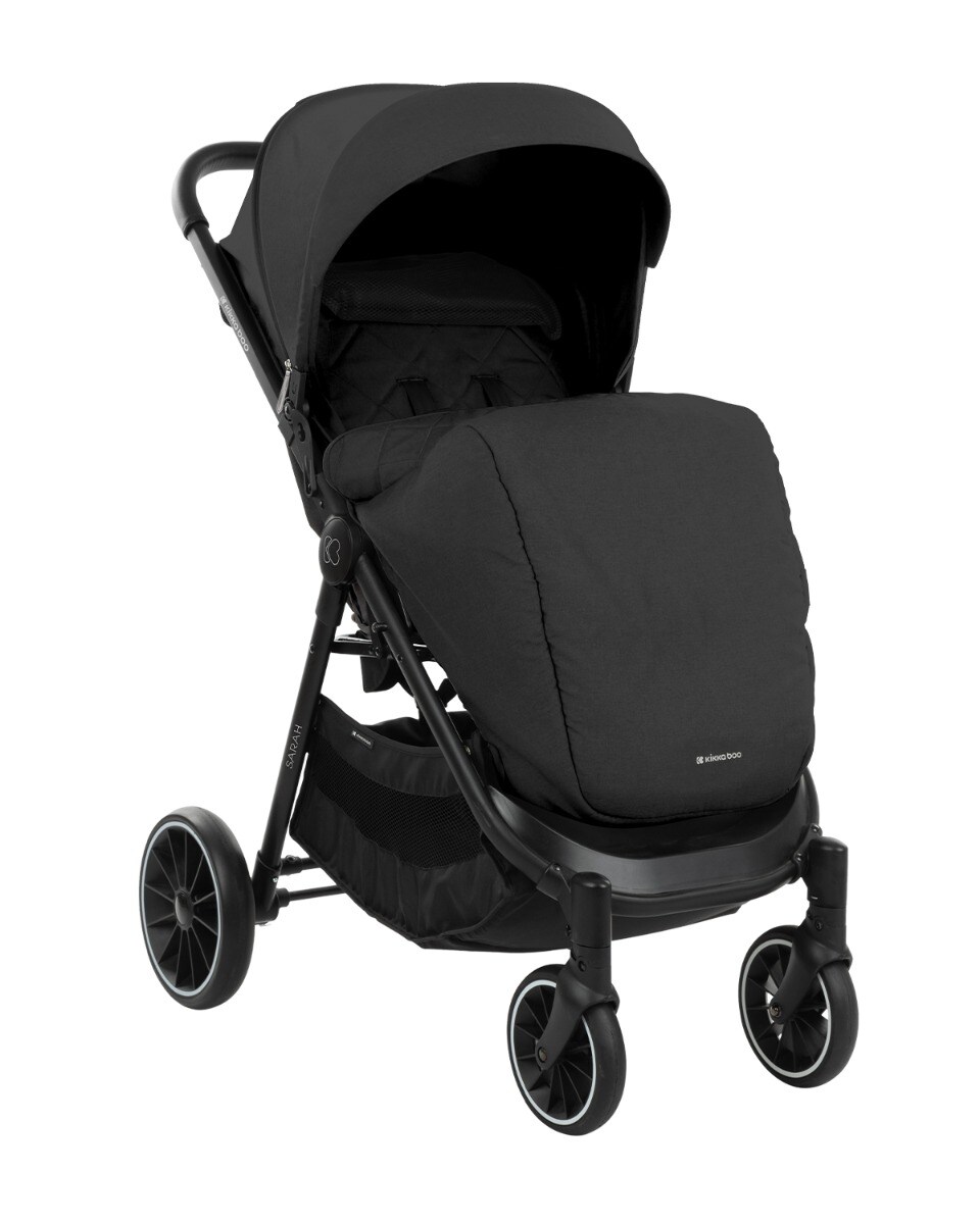 Kikkaboo Kinderwagen, Buggy Sarah faltbar verstellbar Getr&auml;nkehalter bis 22 kg schwarz 