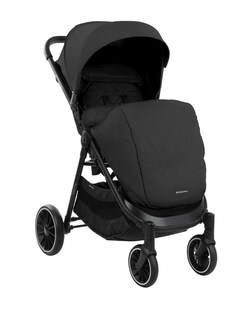 Kikkaboo Kinderwagen, Buggy Sarah faltbar verstellbar Getränkehalter bis 22 kg schwarz 