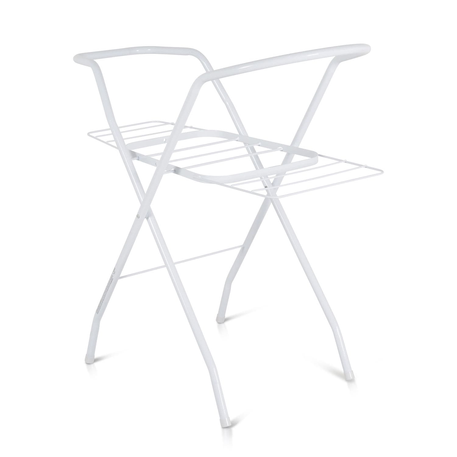 Cangaroo Babybadewannenst&auml;nder 2 in 1 Aqua Babyw&auml;schetrockner Metall klappbar wei&szlig; 