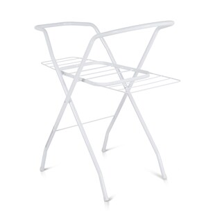 Cangaroo Babybadewannenständer 2 in 1 Aqua Babywäschetrockner Metall klappbar weiß 