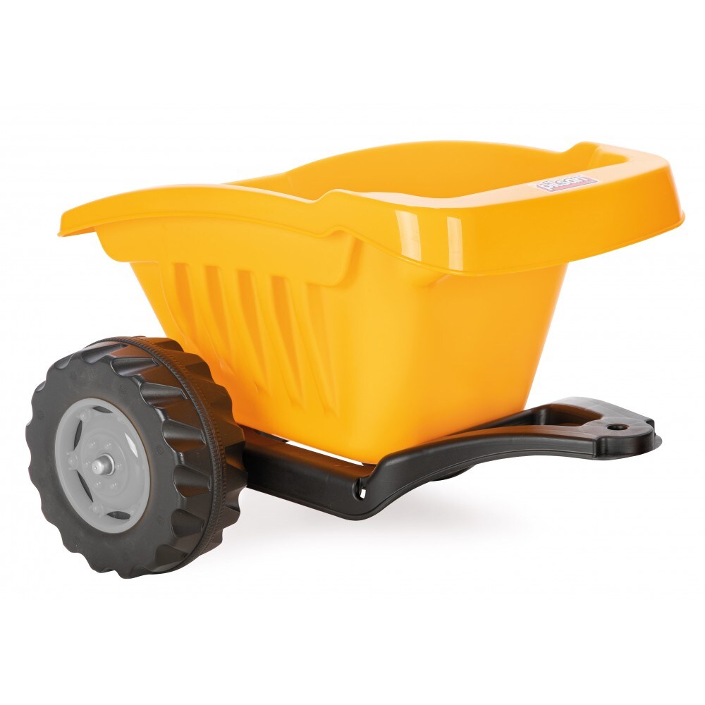 Pilsan Anh&auml;nger f&uuml;r Kindertraktor 07317 Active, bis 35 kg belastbar, ab 3 Jahren gelb 